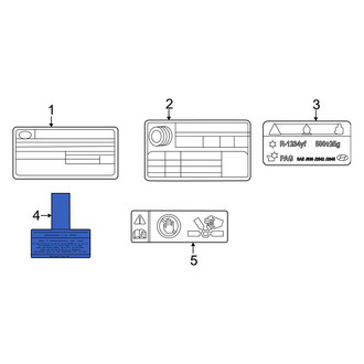 Hyundai OE - Air Bag Information Label