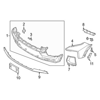 Hyundai OE - Front Bumper & Grille - Bumper & Components (Bumper Cover & Trim)