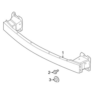 Hyundai OE - Front Bumper & Grille - Bumper & Components (Bumper Support)