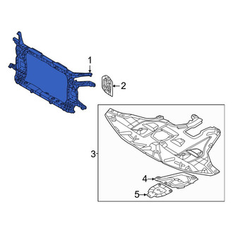 Hyundai OE - Front Radiator Support Panel
