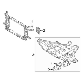 Hyundai OE - Radiator Support