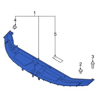 Hyundai OE - Front Radiator Support Access Cover