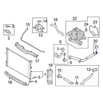 Hyundai OE - Engine Coolant Pipe O-Ring