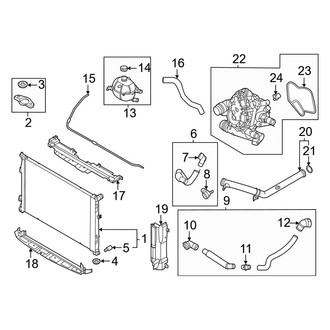 Hyundai OE - Cooling - Radiator & Components