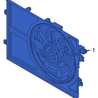 Hyundai OE - Engine Cooling Fan Assembly