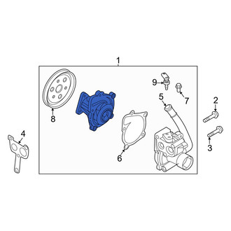 Hyundai OE - Engine Water Pump