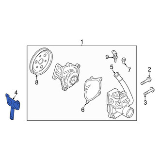Hyundai OE - Engine Water Pump Gasket