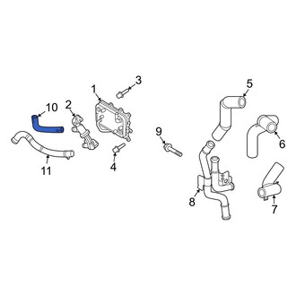 Hyundai OE - Upper Radiator Coolant Hose