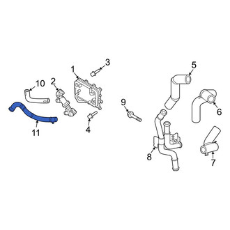 Hyundai OE - Lower Radiator Coolant Hose