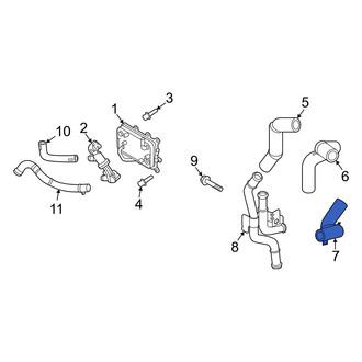 Hyundai OE - Upper Radiator Coolant Hose