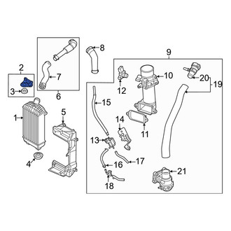 Hyundai OE - Intercooler Bracket