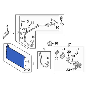 Hyundai OE - A/C Condenser