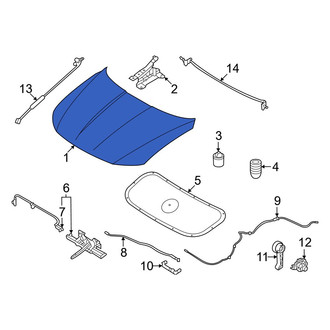 Hyundai OE - Front Hood Panel