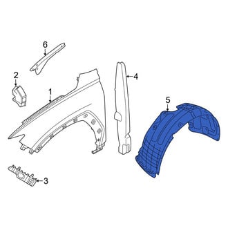 Hyundai OE - Front Left Fender Splash Shield
