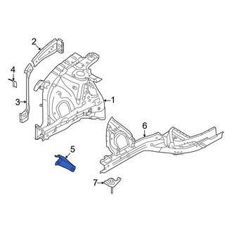 Hyundai OE - Left Fender Bracket
