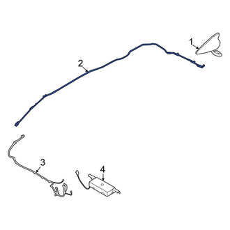 Hyundai OE - Front Antenna Cable