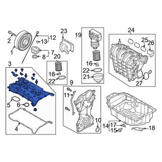 Hyundai OE - Engine Valve Cover