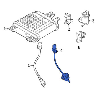 Hyundai OE - Rear Oxygen Sensor