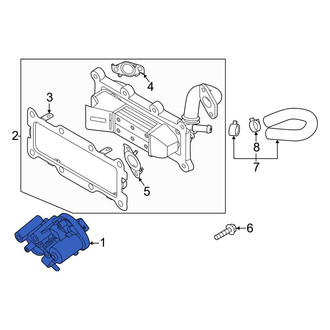 Hyundai OE - Exhaust Gas Recirculation (EGR) Valve