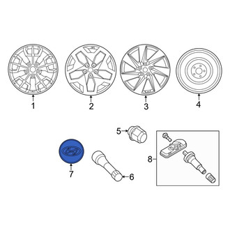 Hyundai OE - Wheel Cap