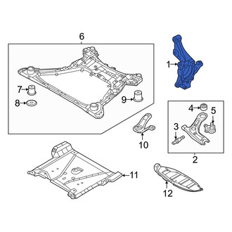 Hyundai OE - Right Steering Knuckle