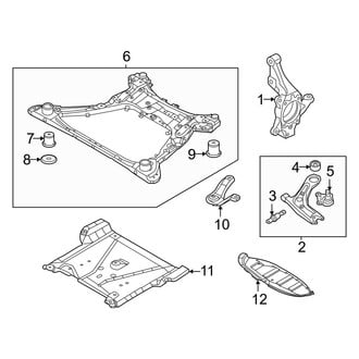 Hyundai OE - Front Suspension - Suspension Components (Limited / Night / SE / SEL / XRT)