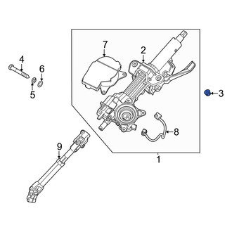 Hyundai OE - Steering Column Nut