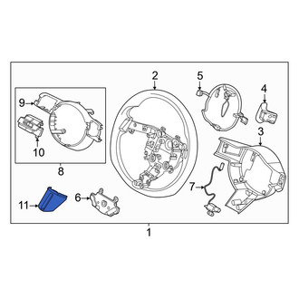 Hyundai OE - Lower Steering Wheel Trim