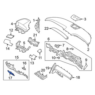 Hyundai OE - Upper Fuse Box Cover