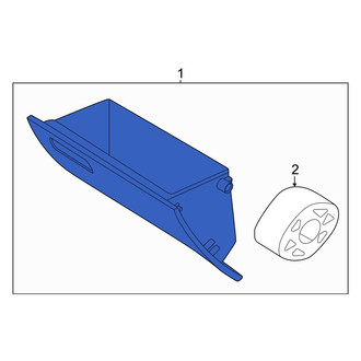 Hyundai OE - Front Glove Box Assembly