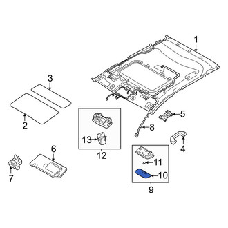 Hyundai OE - Dome Light Lens