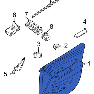 Hyundai OE - Front Right Outer Door Outer Panel