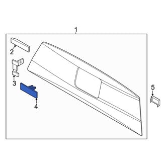 Hyundai OE - Back Glass Spacer