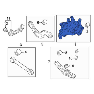 Hyundai OE - Rear Right Suspension Knuckle