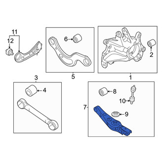 Hyundai OE - Front Right Suspension Control Arm