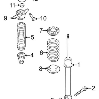 Hyundai OE - Rear Suspension - Shocks & Components