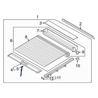 Hyundai OE - Rear Truck Bed Lid Release Handle