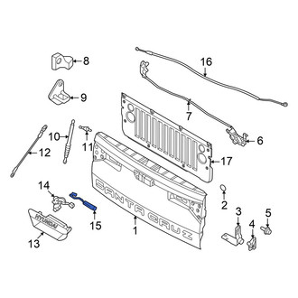 Hyundai OE - Rear Tailgate Wiring Harness