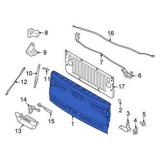 Hyundai OE - Rear Tailgate