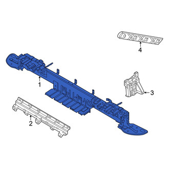 Hyundai OE - Rear Bumper Impact Bar
