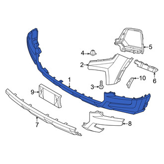 Hyundai OE - Rear Lower Bumper Cover