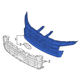 Hyundai OE - Front Upper Grille