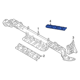 Hyundai OE - Rear Left Bumper Guide