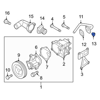 Hyundai OE - Cruise Control Distance Sensor Nut