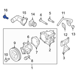 Hyundai OE - Engine Coolant Thermostat Bolt