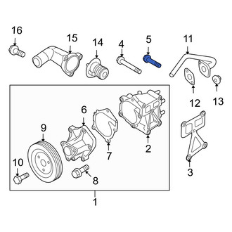 Hyundai OE - Engine Oil Cooler Bolt