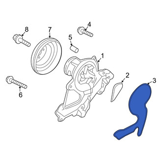 Hyundai OE - Right Engine Water Pump Gasket