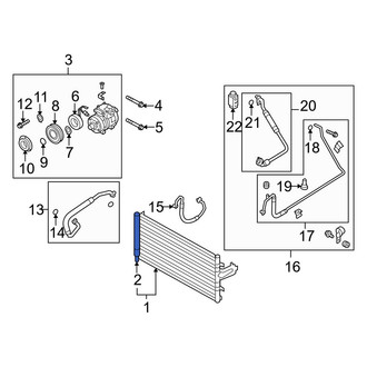 Hyundai OE - A/C Receiver Drier