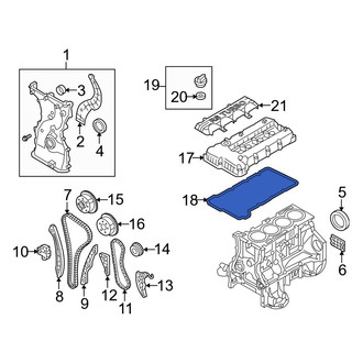 Hyundai OE - Engine Valve Cover Gasket