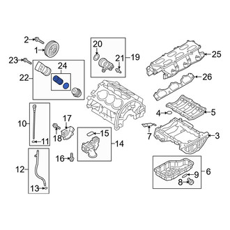 Hyundai OE - Engine Oil Filter Element